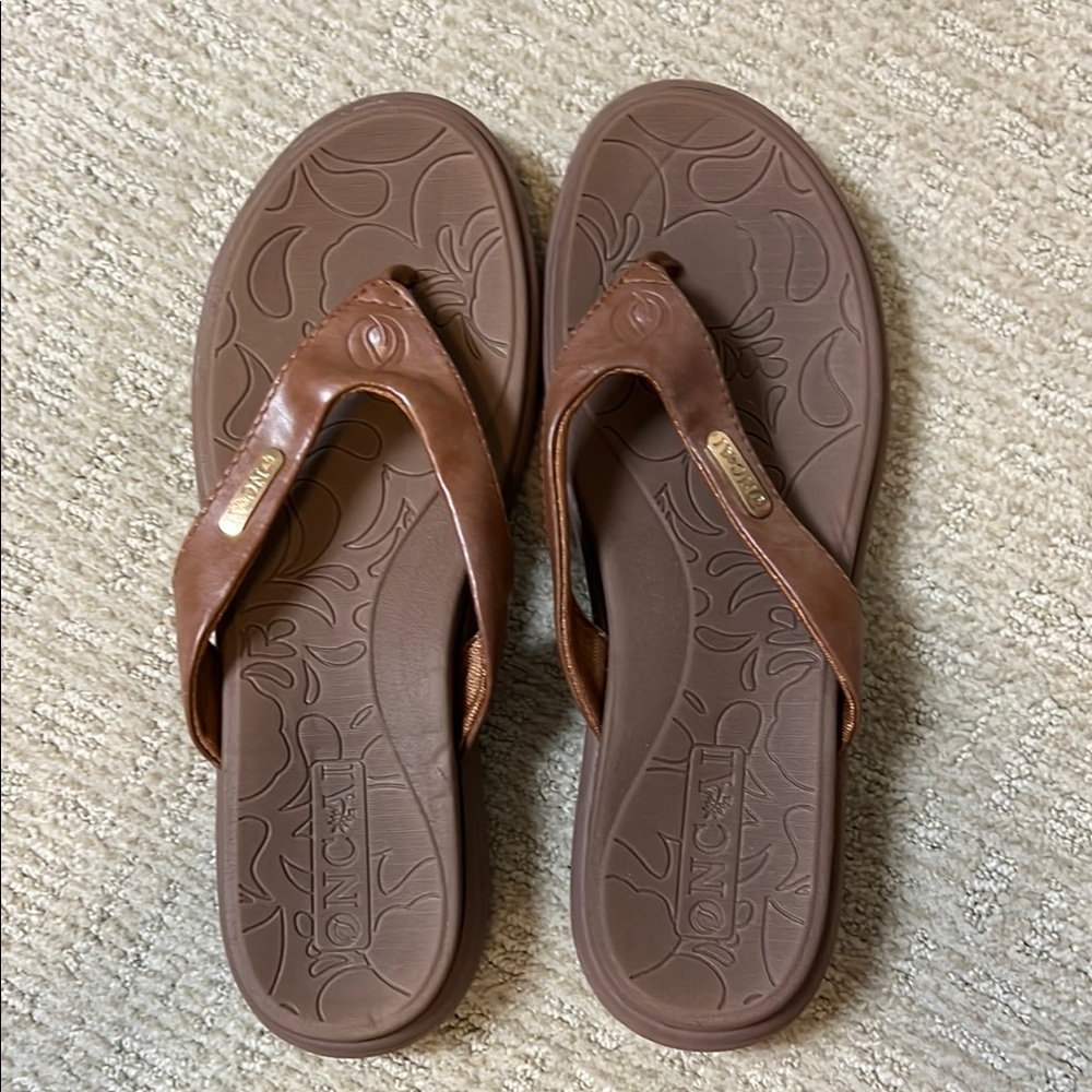 Oncai Brown Sandals Comfortable Casual Footwear